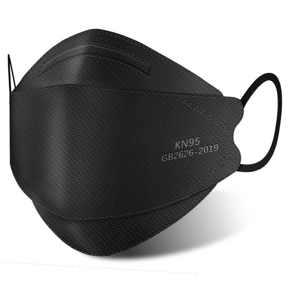 AKGK KN95 mask front view with five-layer protection for daily use
