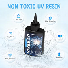 Akisey UV resin shows yellowing resistance after cure