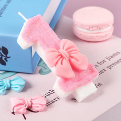 AKURIEEY number 1 candle topper highlighting milestone birthday