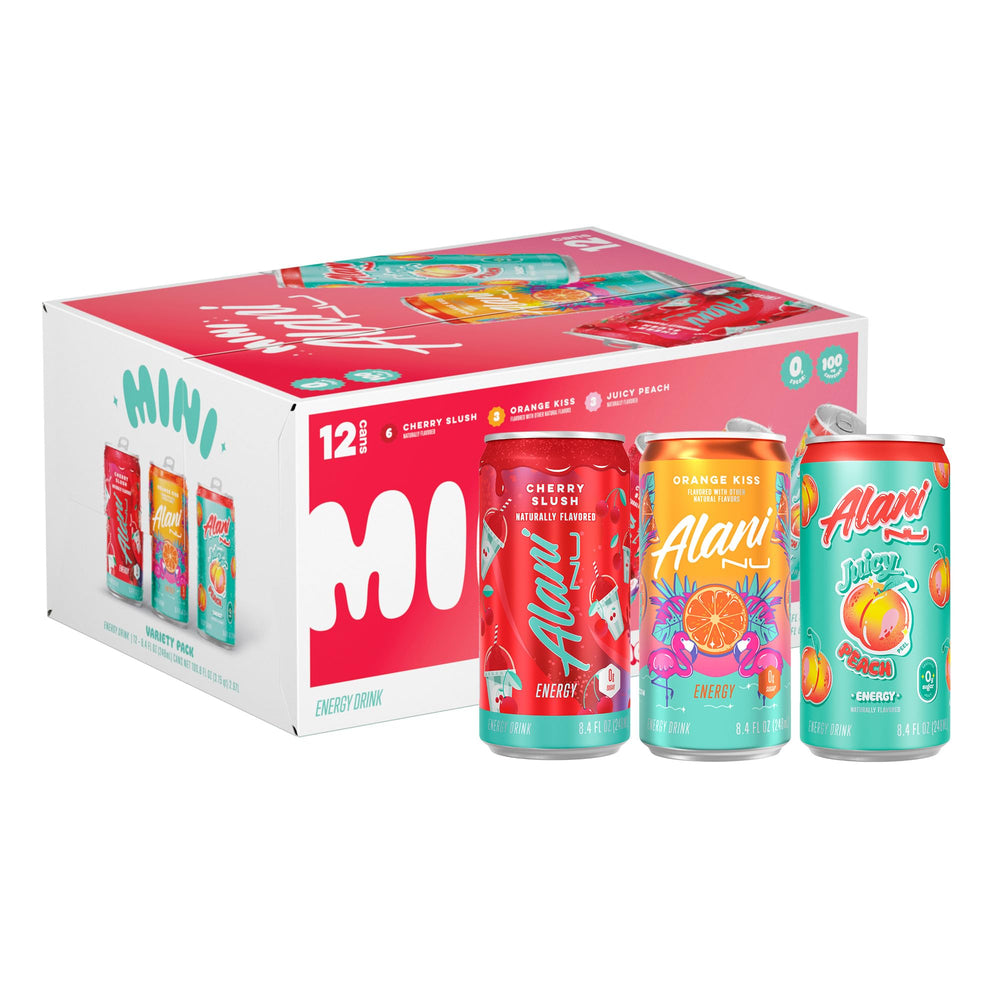 Alani Nu Mini Energy Cherry Slush can offers a sugar-free, low-calorie energy boost