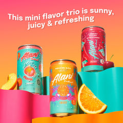 Alani Nu Mini Energy Juicy Peach can provides a vibrant, low-calorie lift