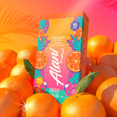 Alani Nu Orange Kiss energy stick twists open for quick use