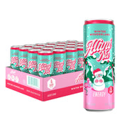 Alani Nu Winter Wonderland can front view, zero sugar energy with 200 mg caffeine.
