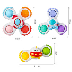 ALASOU spinner on travel tray sparks curiosity during journeys.