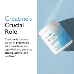 Alaya Naturals label with purity seal signaling clean creatine monohydrate