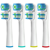 Alayna replacement brush head with double design for thorough brushing
