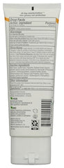 Alba Botanica Mineral Sunscreen Lotion SPF 50 texture swatch highlights quick-drying finish