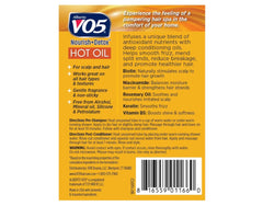 Close-up of Alberto VO5 Hot Oil Therapy cap for easy application.