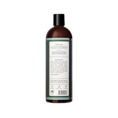 Aleavia Coastal Woodlands bottle pouring for a refreshing shower experience.
