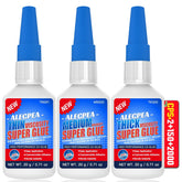 ALECPEA 2cps thin CA glue bottle-pour enables precise micro-fracture bonding.