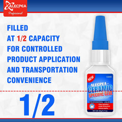 Close-up of Alecpea precision tips enabling clean, mess-free application.