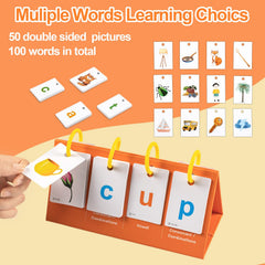 Alened Phonics Flash Cards Durable Material gives long-lasting classroom tools.