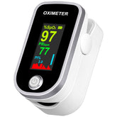 Aleshon Pulse Oximeter display shows SpO2 and heart rate for quick monitoring.