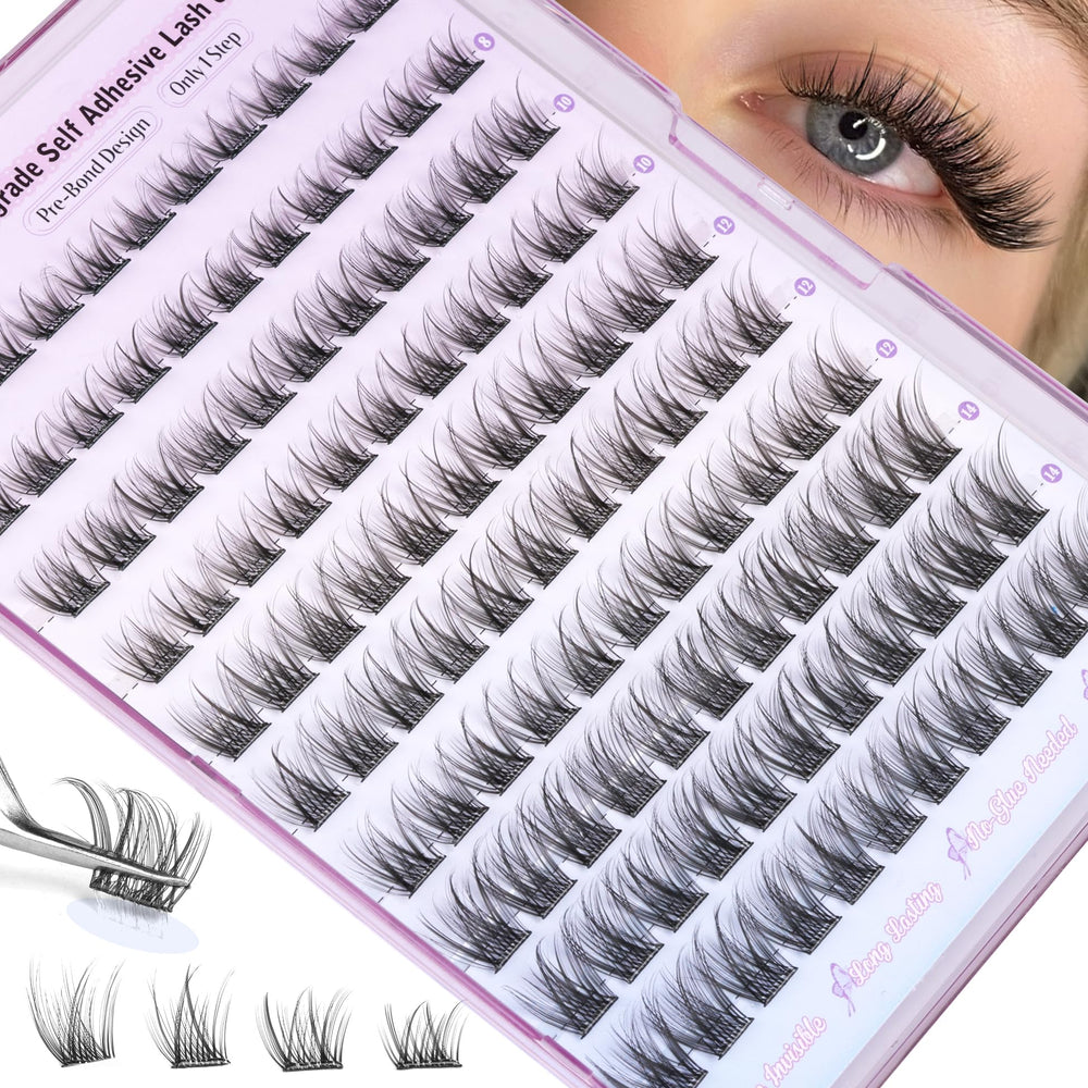 ALICE naturallook clusters 8-14mm offer effortless daily glamour without glue