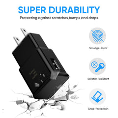 Alimu Adaptive Fast Charging Block in travel size, ideal for on-the-go charging.