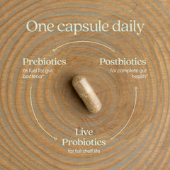 All-Flora prebiotic fiber packet shows fuel for gut bacteria