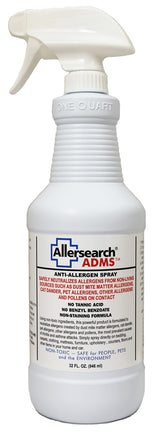 Allersearch ADMS bottle for allergen control on surfaces