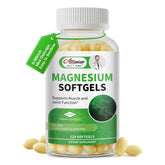 Alliwise magnesium glycinate softgels bottle, easy-to-swallow for daily wellness.