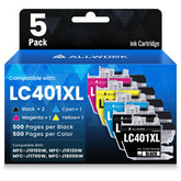ALLWORK LC401XL 5-pack packaging for home office efficiency