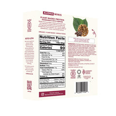 ALOHA MINIS bars lined up for a quick protein-rich bite
