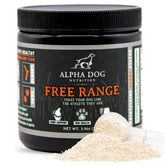 Alpha Dog Nutrition Free Range Joint Powder bottle for daily joint support