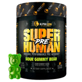 ALPHA LION Superhuman pre-workout powder front view for energy and focus potential