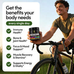 Alpha Tribe multivitamin with ashwagandha root capsule aids daily balance
