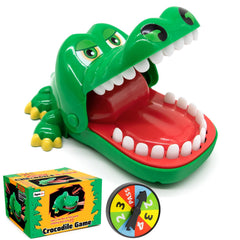 ALS AILISUO upgraded crocodile teeth game on display for kids' play