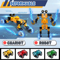Altuco transformable fidget spinner in robot mode promoting creative, hands-on exploration.