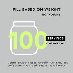 AMANDEAN Premium Gelatin Powder XL gummies prep supports kid-friendly treats