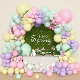Amandir pastel arch kit with 18-inch balloons for a striking entry display