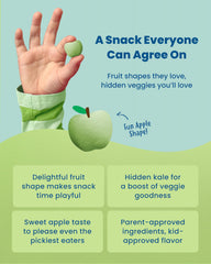 Amara Dairy-Free Apple Kale Bites use coconut milk for a creamy texture