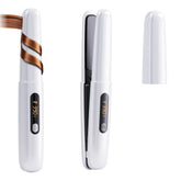Amazebra cordless hair straightener and curler with 18mm plate for versatile styling
