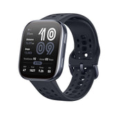 Amazfit Bip 6 front view, sleek 46mm design for daily wear.