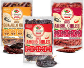Amazing Chiles & Spices ancho dried chiles for rich moles and salsas.