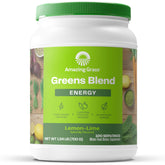Amazing Grass Green Superfood Energy lemon-lime tub for daily greens boost.