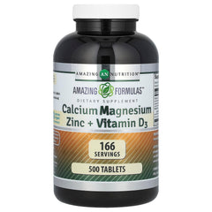Amazing Formulas bottle-front highlighting minerals for bone support.