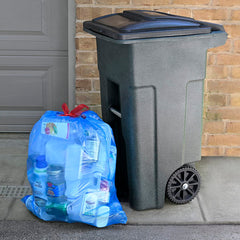 Amazon Basics 0.74 mil thick bags provide durable performance for everyday use.
