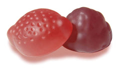 Gummies from Amazon Basics in mixed berry and cherry flavors for daily vitamins
