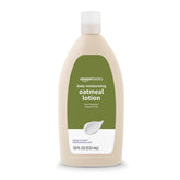 Amazon Basics oatmeal lotion bottle ready for fragrance-free daily moisture.