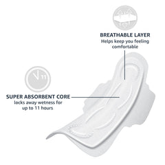 Amazon Basics Dri-Fit cotton layer wicks moisture for a dry feel