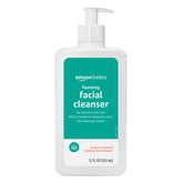 Amazon Basics Foaming Cleanser bottle pour for gentle daily cleansing.