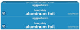 Amazon Basics heavy duty aluminum foil roll ready for oven use and food prep