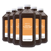 Amazon Basics Hydrogen Peroxide bottle front view showing 32 oz size for home first aid