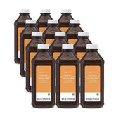 Amazon Basics hydrogen peroxide bottle front view for first aid needs.