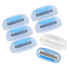 Amazon Basics hypoallergenic razor cartridge designed for sensitive skin comfort