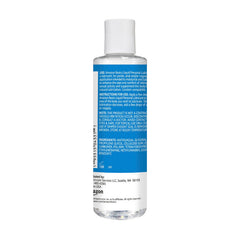 Amazon Basics Liquid lubricant texture close up showing natural feel