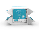 Amazon Basics Makeup Remover Wipes pack front for convenient daily cleansing