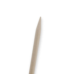 Medium-length grip provides comfortable handling on Amazon Basics manicure sticks.