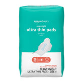 Amazon Basics overnight pad core provides strong protection for a restful night.